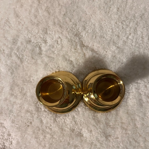 PartyLite brass candle holders with box NWOT - Picture 4 of 5